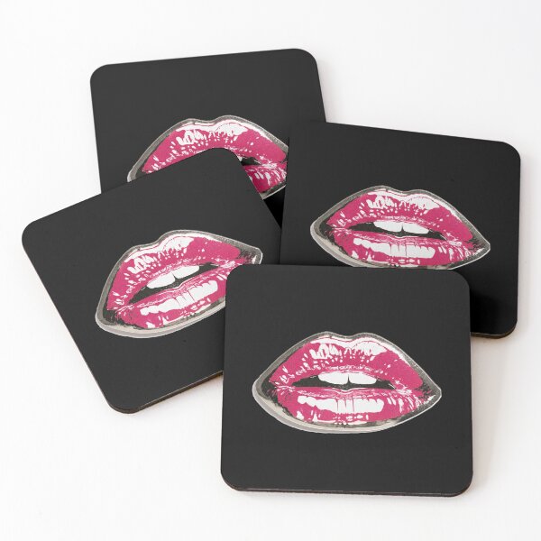 Item preview, Glossy Y2K Lips Sticker designed and sold by sillyweas.