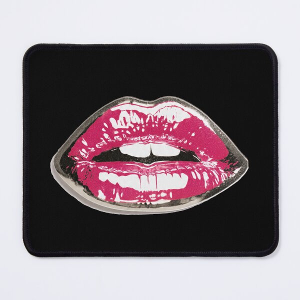 Item preview, Glossy Y2K Lips Sticker designed and sold by sillyweas.
