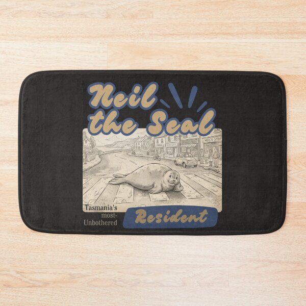 Item preview, Neil the Seal designed and sold by BlueprintBold.