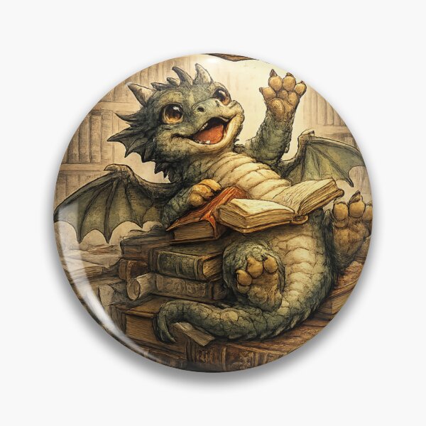 Item preview, Book Fantasy Dragon - Reading Love Design designed and sold by DreamCloths12.