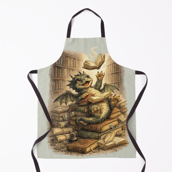 Item preview, Book Fantasy Dragon - Reading Love Design designed and sold by DreamCloths12.
