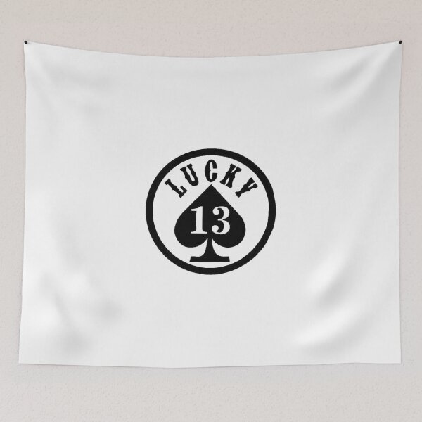 Item preview, Lucky 13 Ace of Spades Retro Circle Badge designed and sold by Macias123.