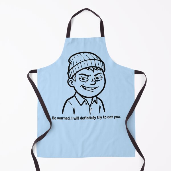 Item preview, Be Warned I Will Definitely Try To Eat You Beanie Graphic designed and sold by ThreadRiotTees.