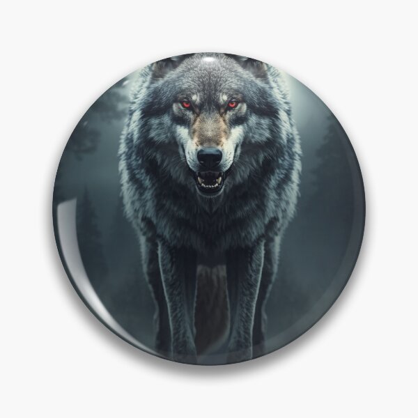 Item preview, Moonlit Red-Eyed Wolf designed and sold by Akkolyt.