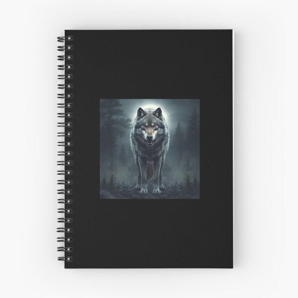 Item preview, Moonlit Red-Eyed Wolf designed and sold by Akkolyt.