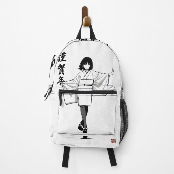 Item preview, Art - Female Figure in Kimono, Contemporary Manga Print designed and sold by AnimeShin.