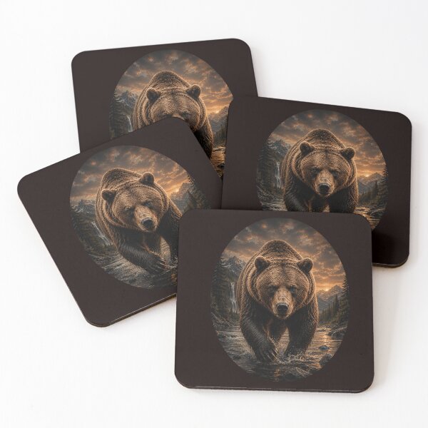 Item preview, Grizzly Bear Mountain Wilderness Wildlife Bear Lover designed and sold by adsman68.