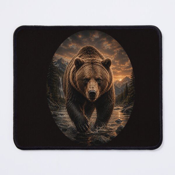 Item preview, Grizzly Bear Mountain Wilderness Wildlife Bear Lover designed and sold by adsman68.