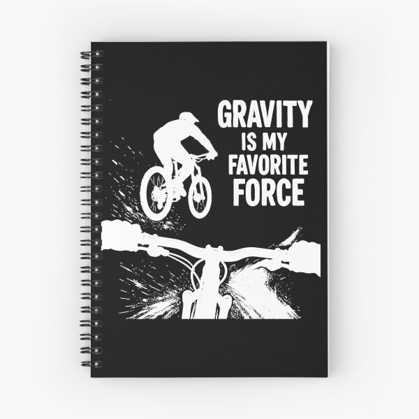 Item preview, Gravity Is My Favorite Force MTB POV Design designed and sold by Pineapple-Tree.