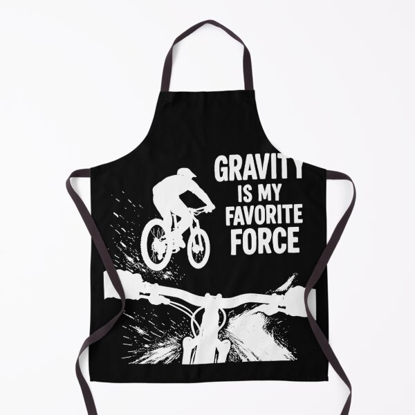 Item preview, Gravity Is My Favorite Force MTB POV Design designed and sold by Pineapple-Tree.