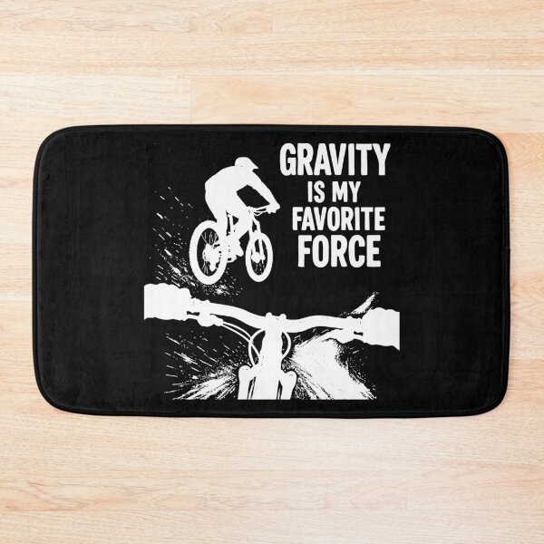 Item preview, Gravity Is My Favorite Force MTB POV Design designed and sold by Pineapple-Tree.