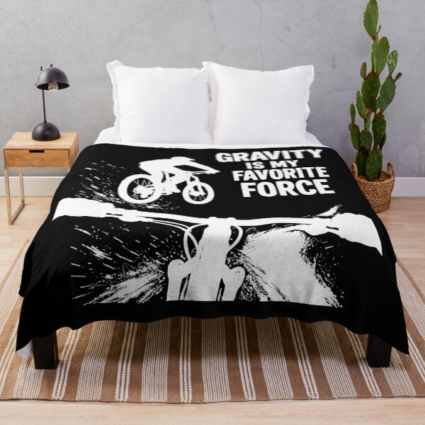 Item preview, Gravity Is My Favorite Force MTB POV Design designed and sold by Pineapple-Tree.