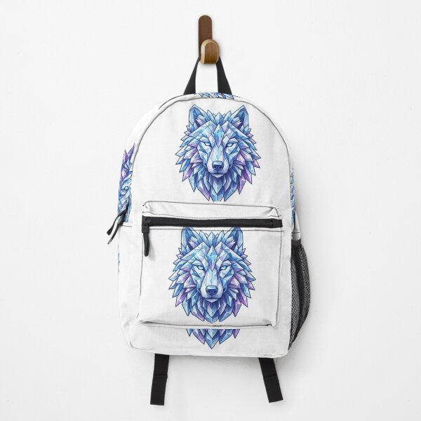 Item preview, Crystal wolf portrait design designed and sold by kidoramagic.