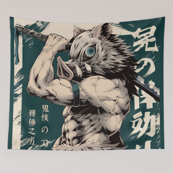 Item preview, Jabele Cazador de demonios Chad Energy designed and sold by AnimeArsenalPrints.