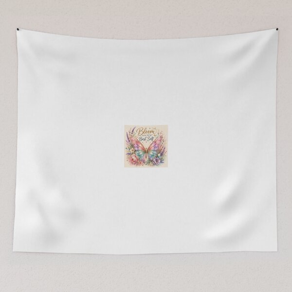 Item preview, Bloom Into Your Best Self – Elegant Butterfly Floral Design designed and sold by SummitTrails.