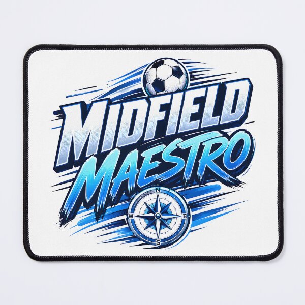 Item preview, midfielder, goalkeeper, free kick, soccer midfield, football field designed and sold by TrueArtVibes.
