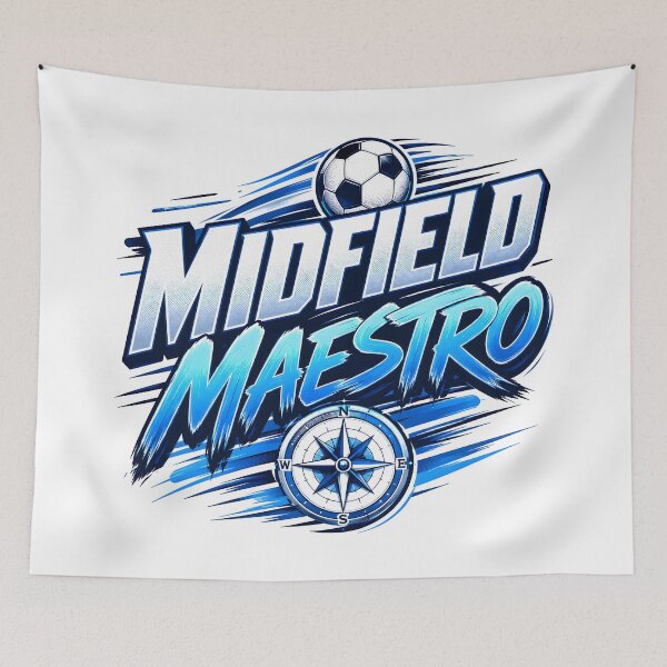 Item preview, midfielder, goalkeeper, free kick, soccer midfield, football field designed and sold by TrueArtVibes.