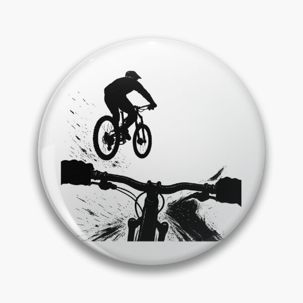 Item preview, MTB POV jump mountain bike downhill design designed and sold by Pineapple-Tree.