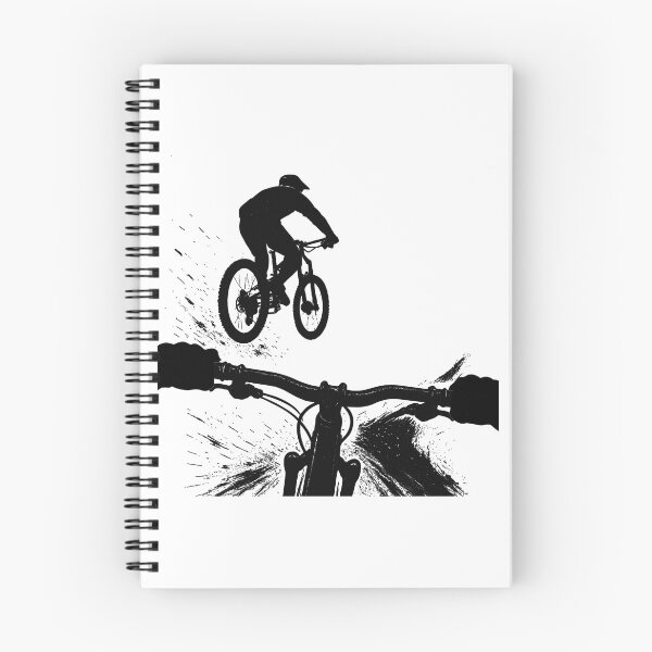 Item preview, MTB POV jump mountain bike downhill design designed and sold by Pineapple-Tree.