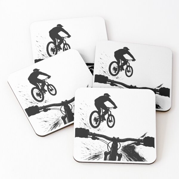 Item preview, MTB POV jump mountain bike downhill design designed and sold by Pineapple-Tree.
