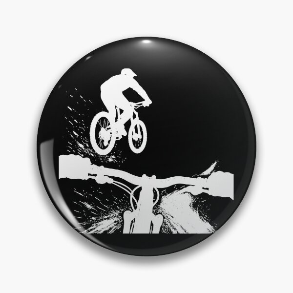 Item preview, MTB POV jump mountain bike downhill design designed and sold by Pineapple-Tree.