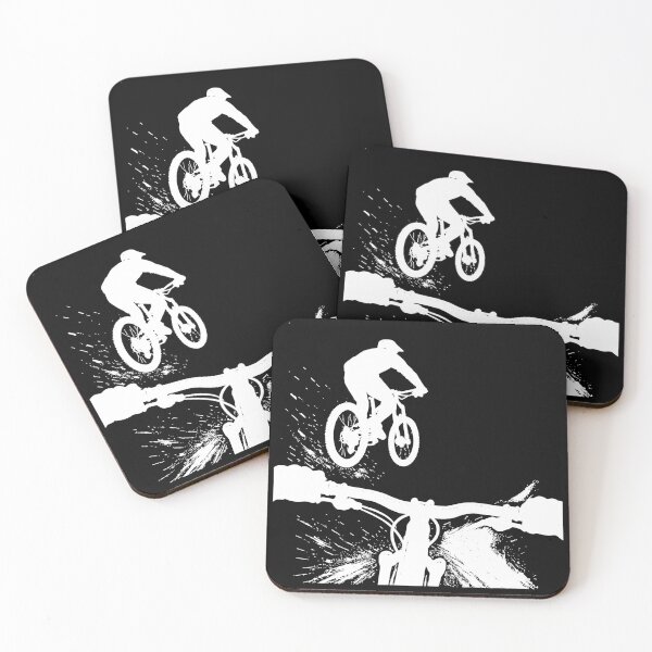 Item preview, MTB POV jump mountain bike downhill design designed and sold by Pineapple-Tree.