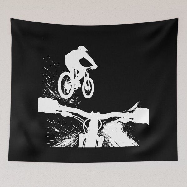 Item preview, MTB POV jump mountain bike downhill design designed and sold by Pineapple-Tree.