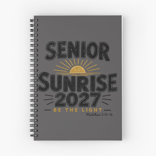 Item preview, Vintage Retro Senior Sunrise 2027 Be the Light Tee designed and sold by SkuddleCo.