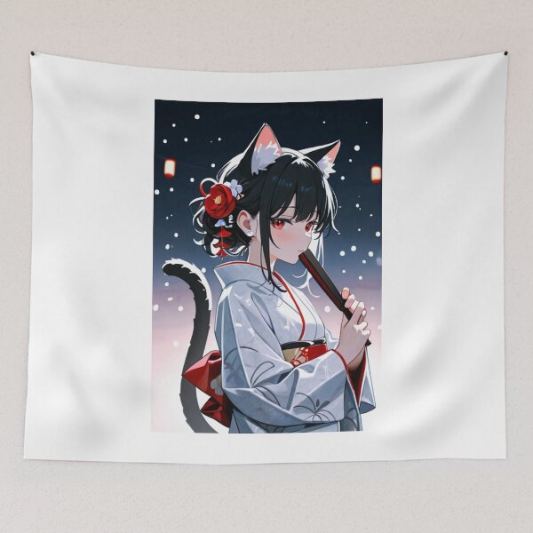 Item preview, Art - Female Figure Inspired by Manga, Neko Universe designed and sold by AnimeShin.