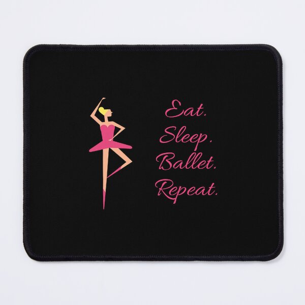 Item preview, Eat Sleep Ballet Repeat – Ballerina Lifestyle Tee designed and sold by Giota29.