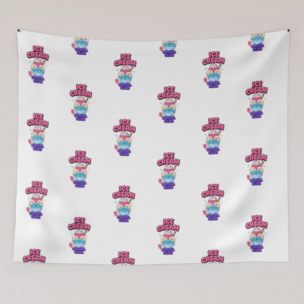 Item preview, Ice Cream Social Club Kawaii T-Shirt – Cute Summer Dessert Gift for Ice Cream Lovers & Kawaii Fans designed and sold by GemBob Creations.