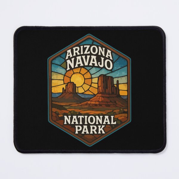Item preview, Navajo Arizona National Park USA Stained Glass designed and sold by TomFrontierArt.
