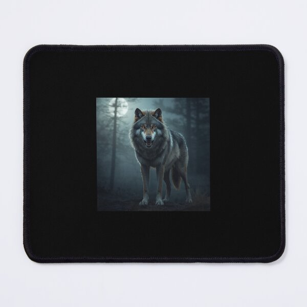 Item preview, Moonlit Red-Eyed Wolf designed and sold by Akkolyt.