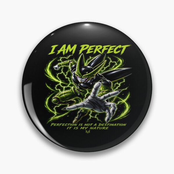 Item preview, Perfect Cell- I Am Perfect- DBZ Villain- Perfection Is My Nature Aesthetic Design designed and sold by Trinidesigns123.