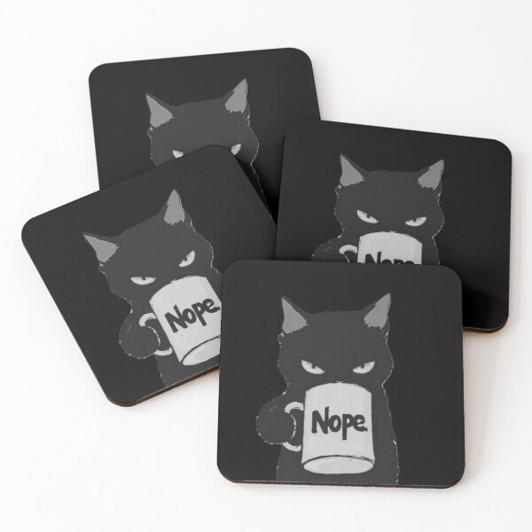 Item preview, Nope cat  designed and sold by K82002.
