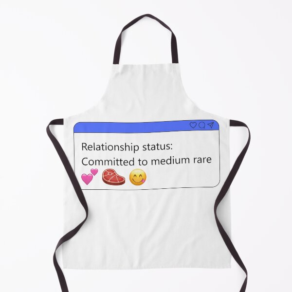 Item preview, Relationship status: committed to medium rare designed and sold by BeautyFullMerch.