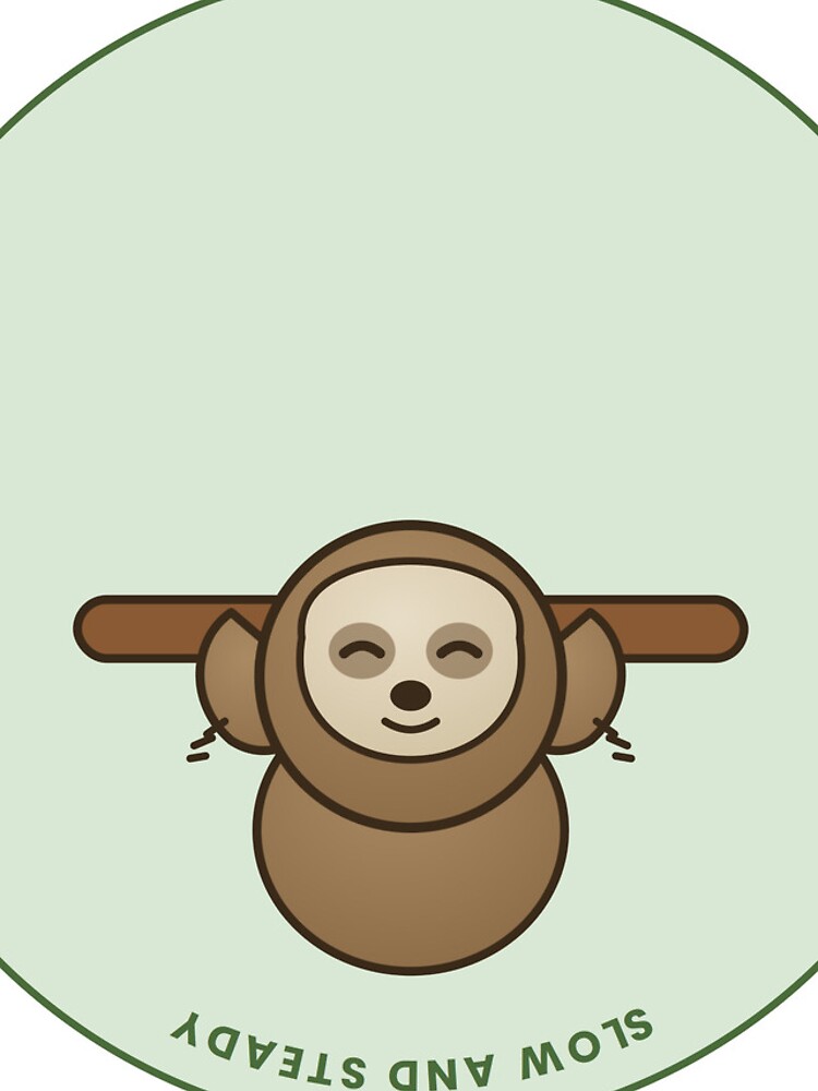 Thumbnail 4 of 4, iPhone Case, Happy Sloth designed and sold by SLAYTHESPACE.