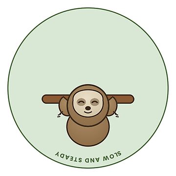 Artwork thumbnail, Happy Sloth by SLAYTHESPACE