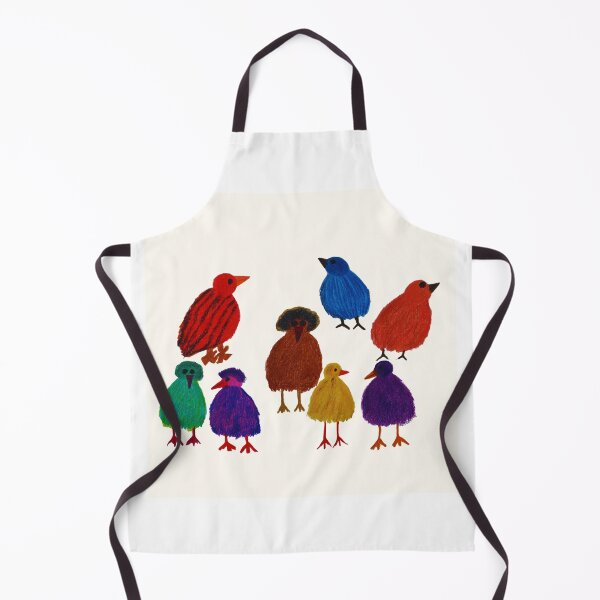 Item preview, A Flock of Cute Birds designed and sold by SueGhoshArt.