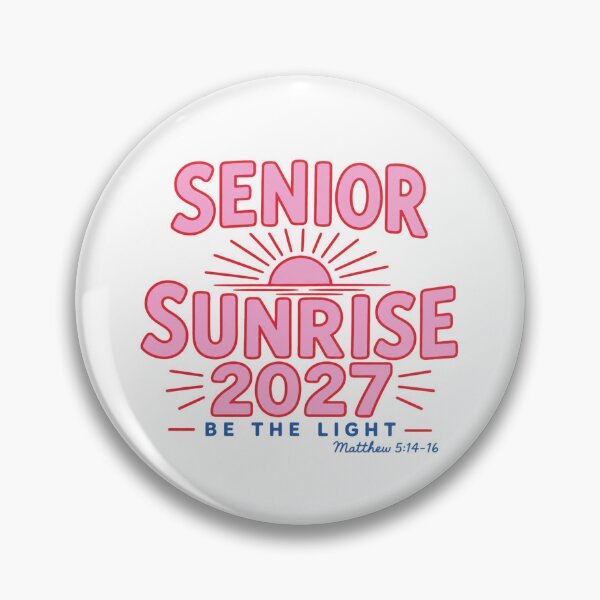 Item preview, Senior Sunrise 2027 Be the Light Tee designed and sold by SkuddleCo.