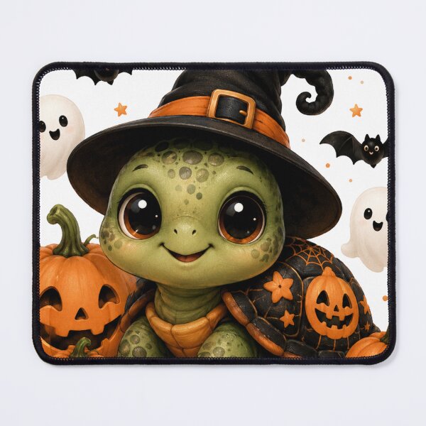 Item preview, Cute Halloween Turtle Witch designed and sold by LovePrintArt.