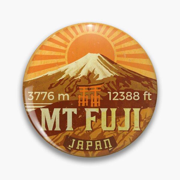 Item preview, MT Fuji Vintage Emblem V04 designed and sold by Lidra Zehcnas.