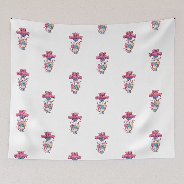 Item preview, Ice Cream Social Club Kawaii T-Shirt – Cute Retro Sundae Gift for Ice Cream Lovers & Summer Foodies designed and sold by GemBob Creations.