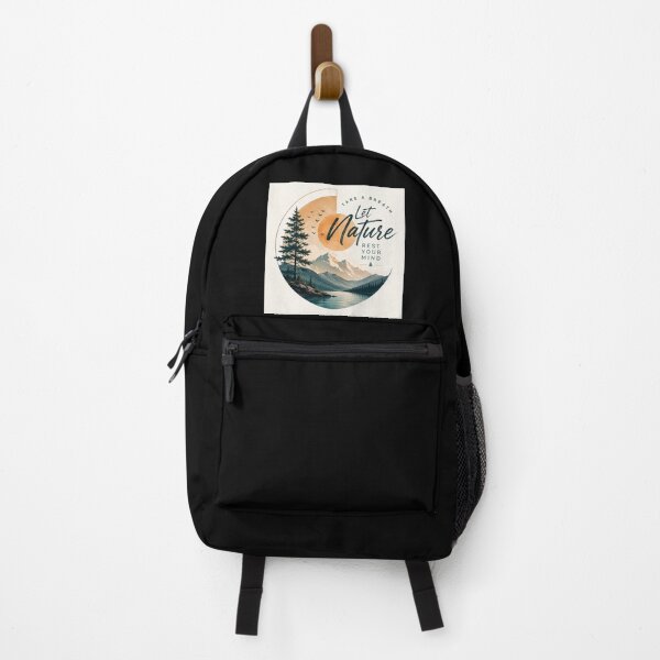Item preview, Let Nature Rest Your Mind – Modern Mountain Landscape Design designed and sold by SummitTrails.