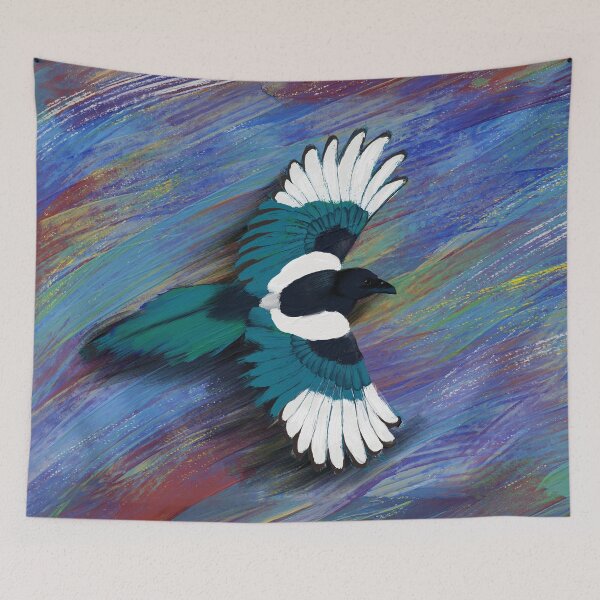 Item preview, Magpie designed and sold by Art & Design by Sai.