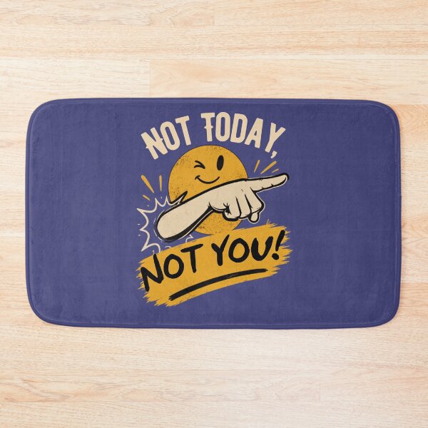 Item preview, Not Today, Not You Pointing Finger Funny Meme T-Shirt designed and sold by MalwasBasket.