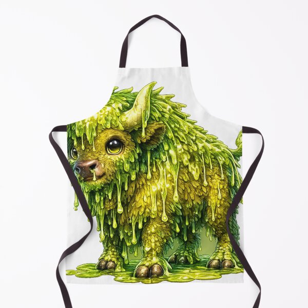 Item preview, Slime Baby Bison designed and sold by Monster Daze.