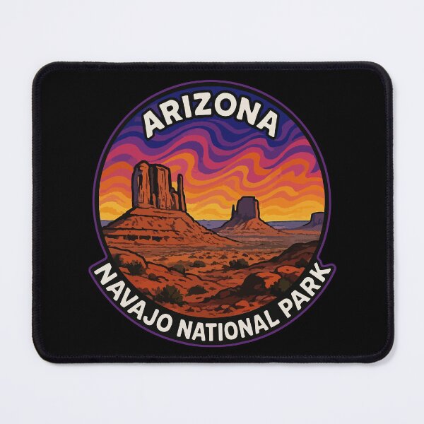 Item preview, Navajo National Park Arizona Usa Trippy Art Travel designed and sold by TomFrontierArt.
