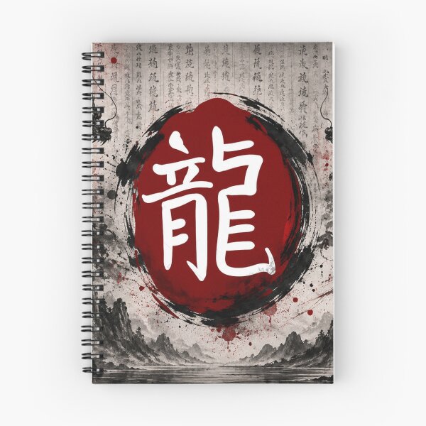 Item preview, Dragon Spirit | Traditional Chinese Calligraphy Art designed and sold by Fei Long Design Hub.