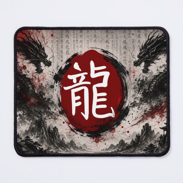 Item preview, Dragon Spirit | Traditional Chinese Calligraphy Art designed and sold by Fei Long Design Hub.